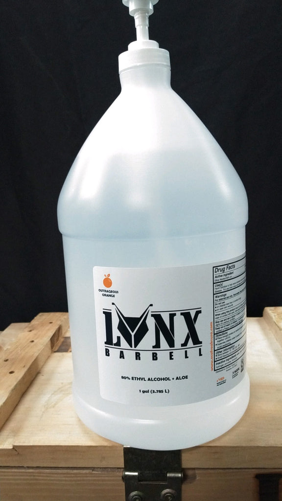 Outrageous Orange 1 Gallon: Bottle + Pump