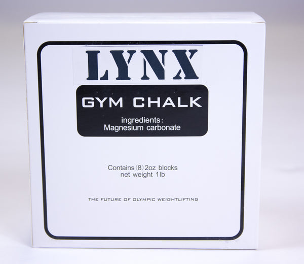 Gym Chalk by Sportsmith for Lifting Weights, 1lb Carton, 8 Count of 2 oz  Blocks (#224309844332)