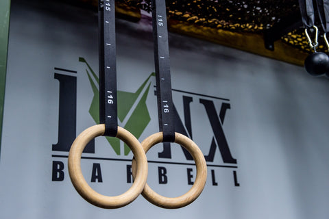 WOODEN GYM RINGS