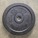 American Made Bumper Plates with Red Fleck