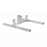 XL Galvanized All-In-One Steel and Paper Target Stand