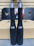 5SC Jump Rope Handle(super high quality one of a kind) may or may not come with plastic coated rope, supplies of the ropes are limited. However you could pick up the same kind of rope at a hardware store