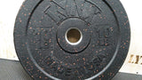 American Made Bumper Plates with Red Fleck